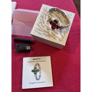 Energy Port Smart Bracelet, Compatible With IOS/Android, Fitness Tracker